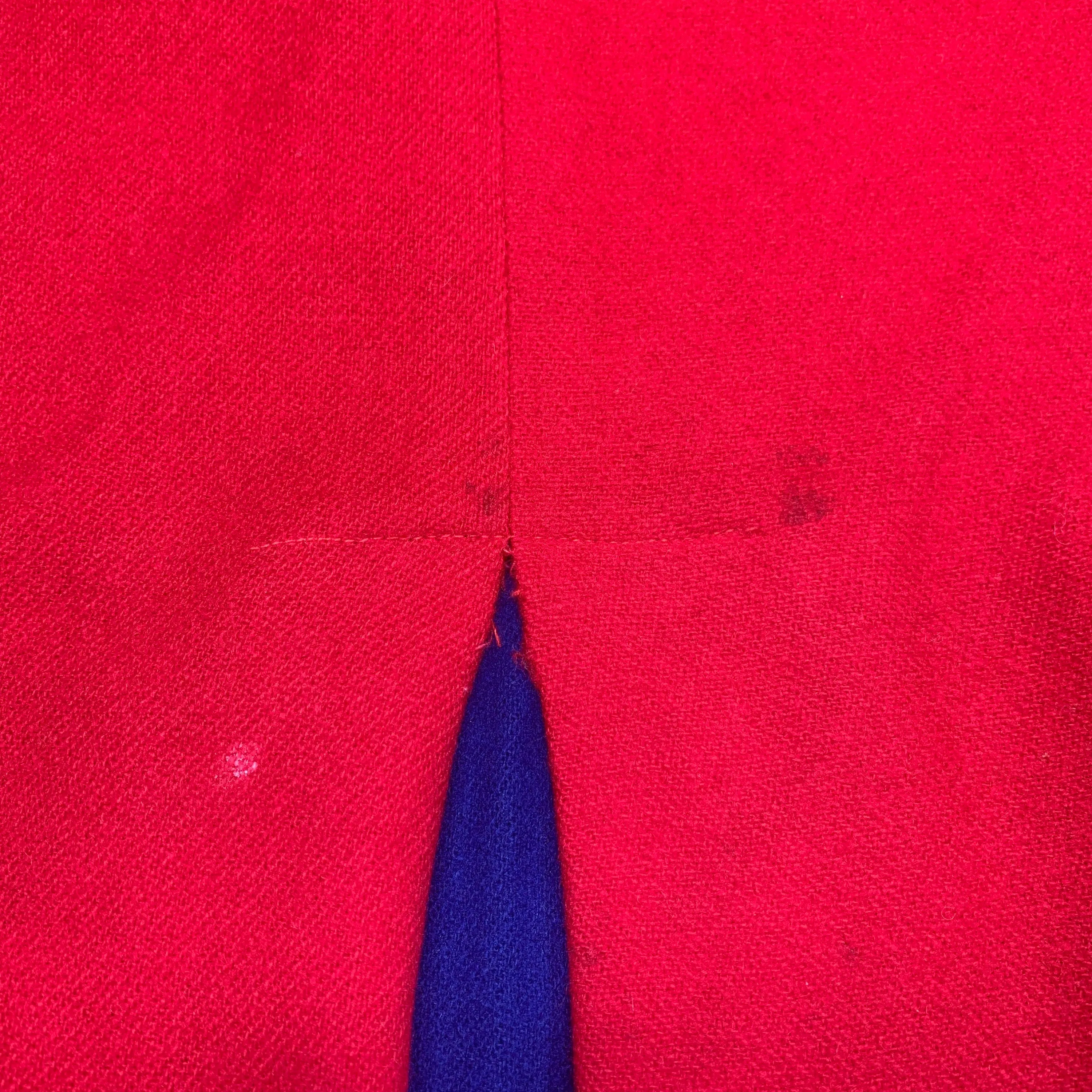 70s Red Cheerleader Mini Skirt - Medium, 28"