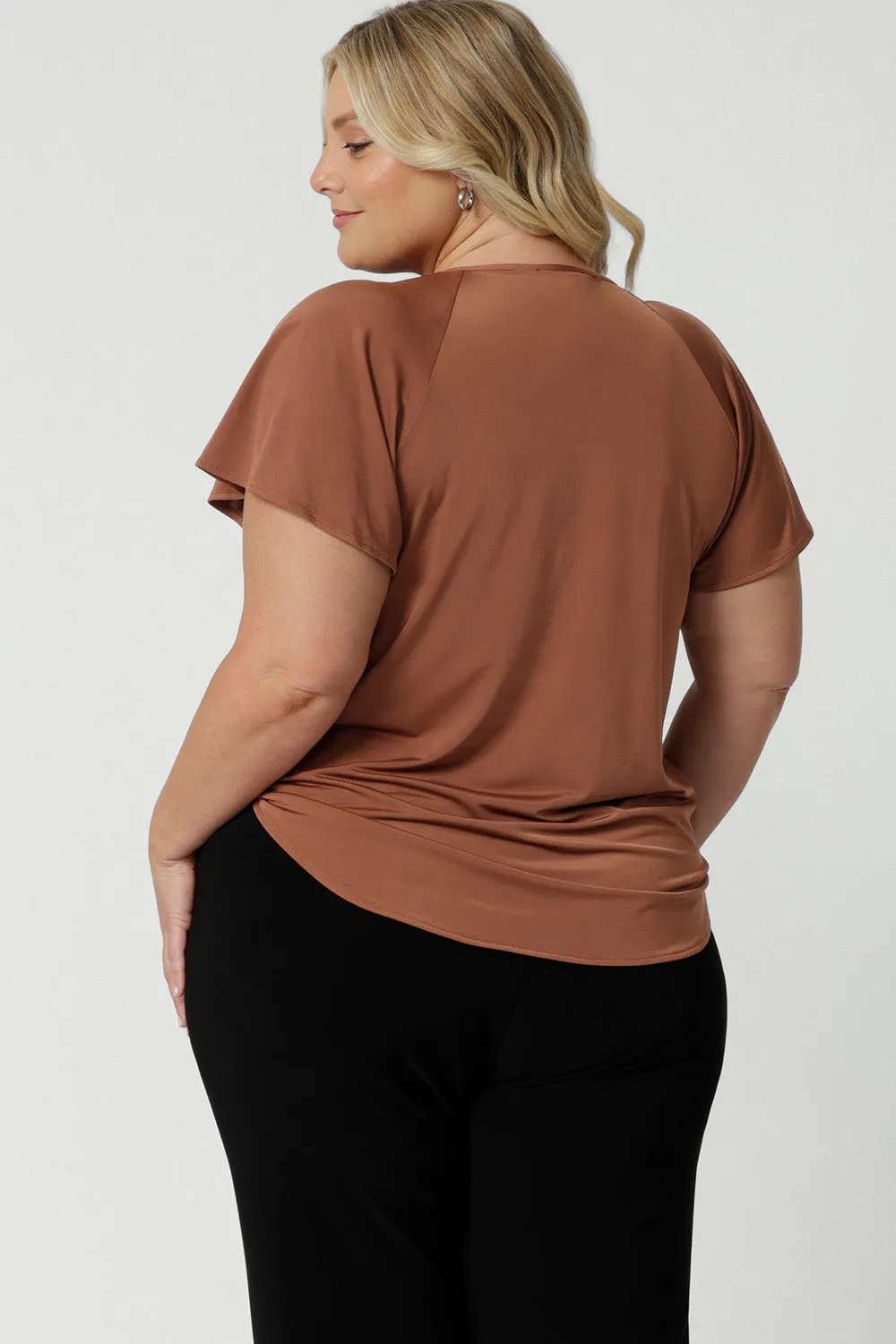 Bowie Top in Clay
