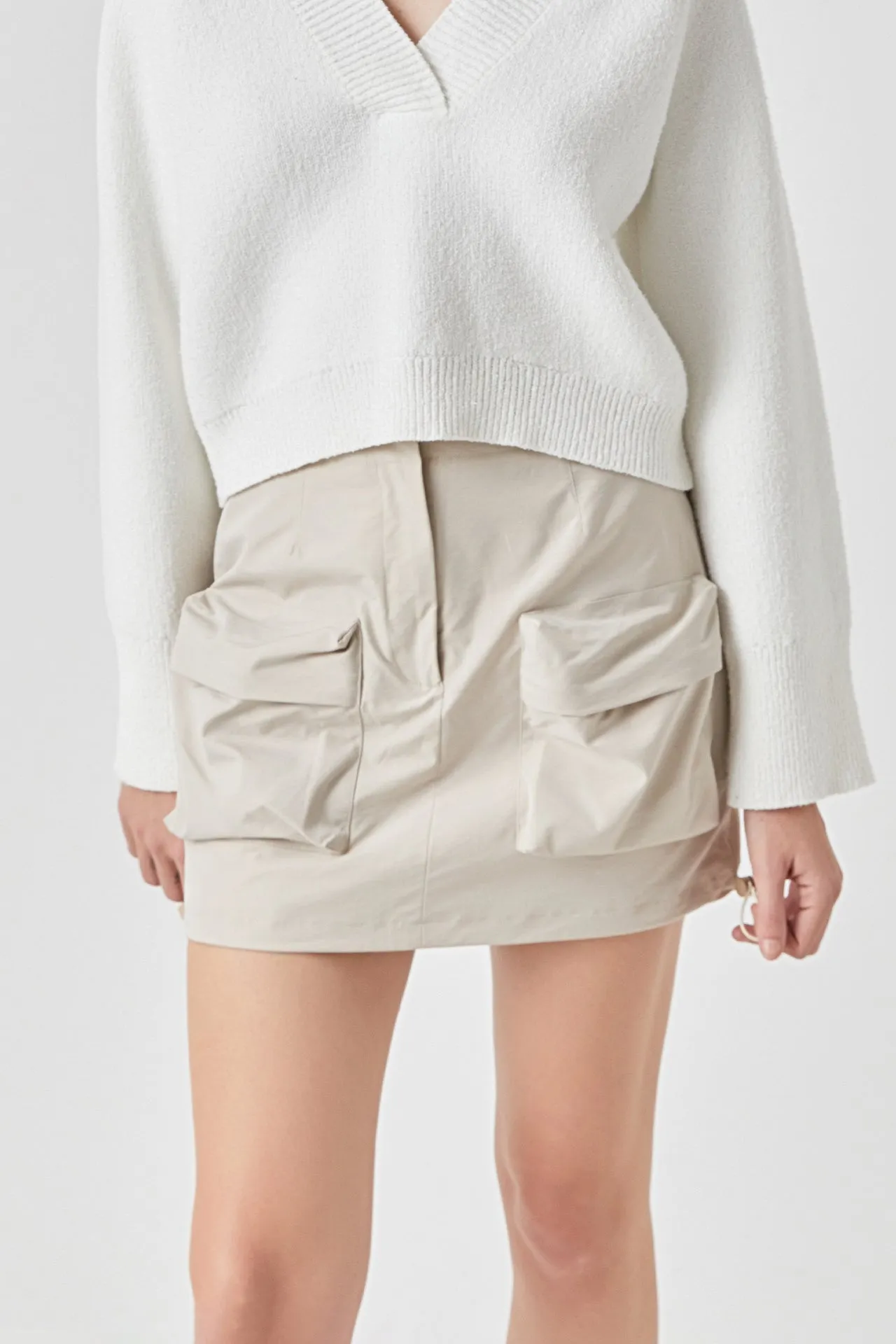 Cargo Mini Skirt