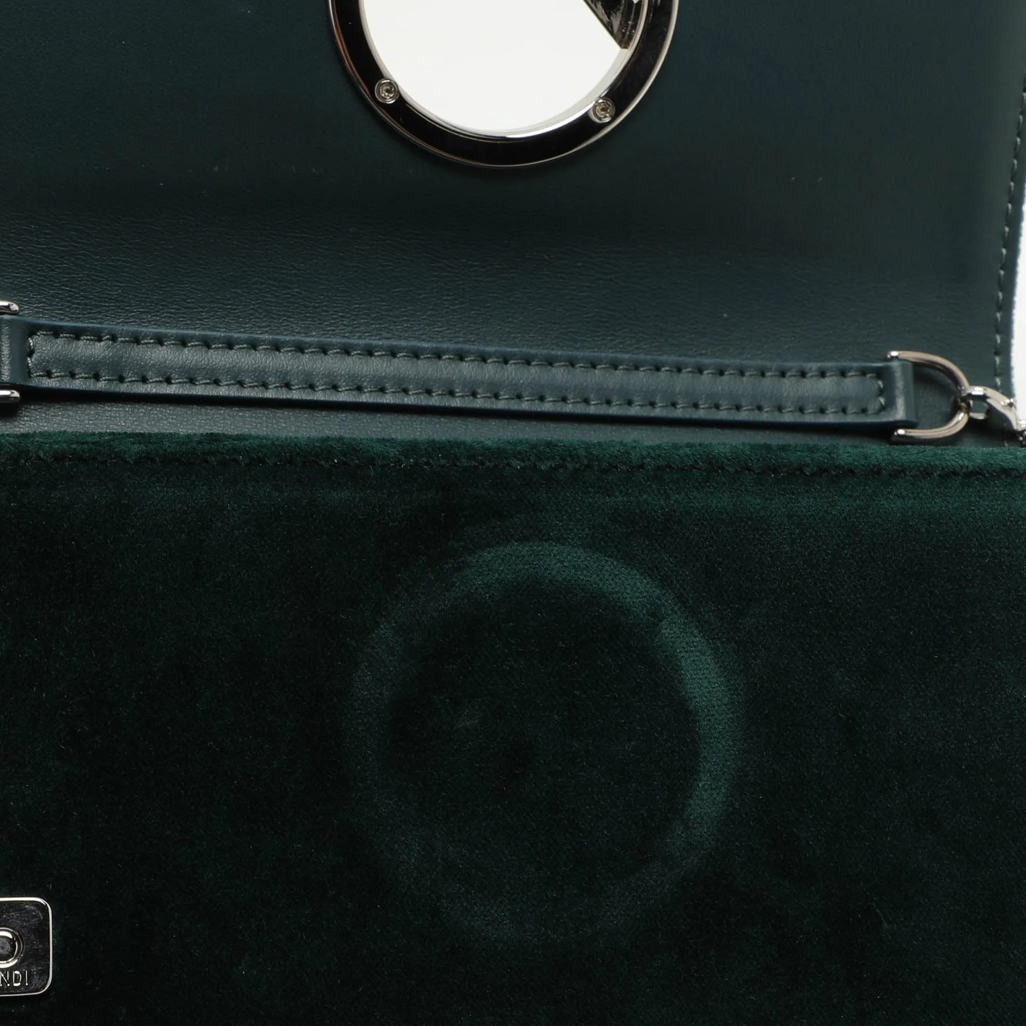 Fendi Green Velvet F Is Fendi Wallet On Chain