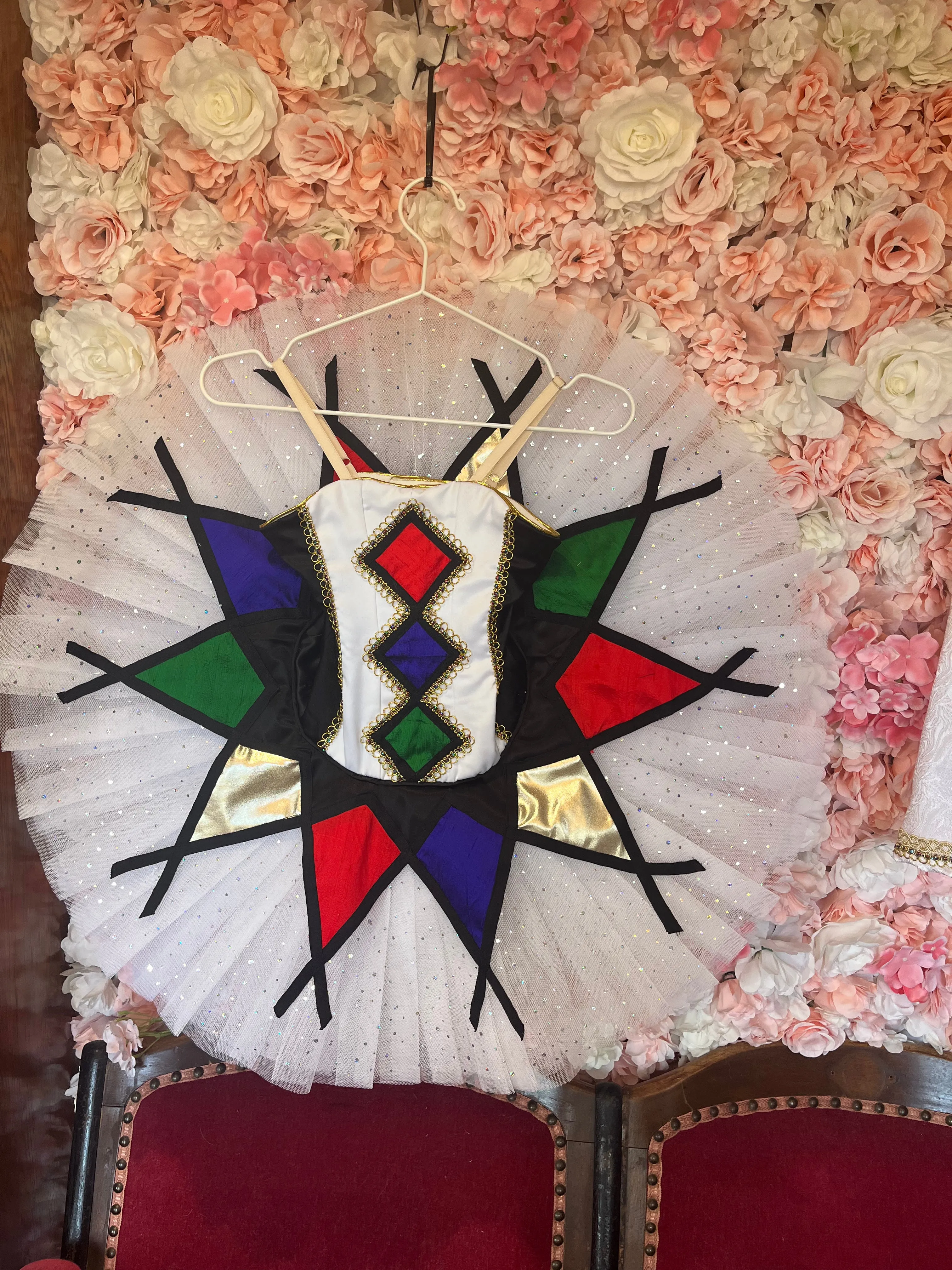 Harlequinade child's tutu - hire only