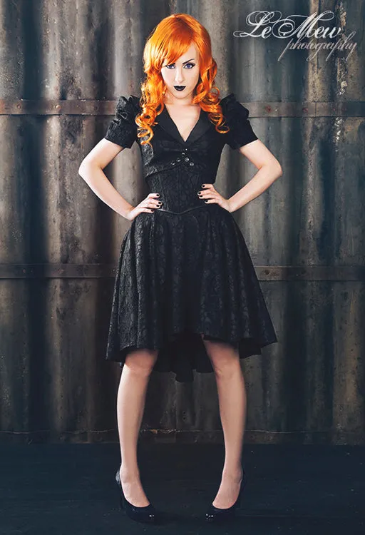 Josephine lace overlay skirt