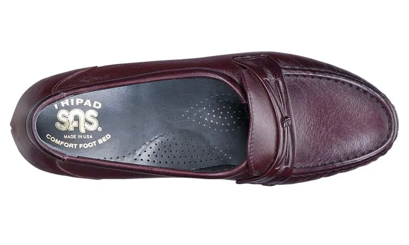 SAS Easier Slip On Loafer - Antique Wine