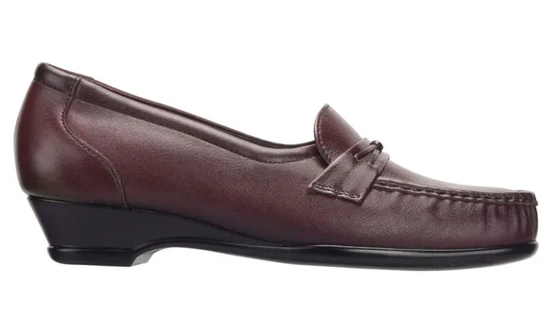 SAS Easier Slip On Loafer - Antique Wine
