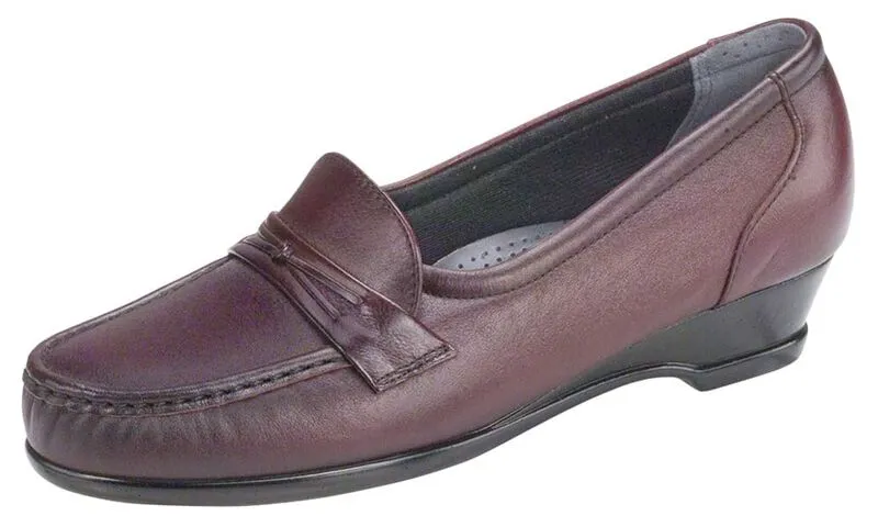 SAS Easier Slip On Loafer - Antique Wine