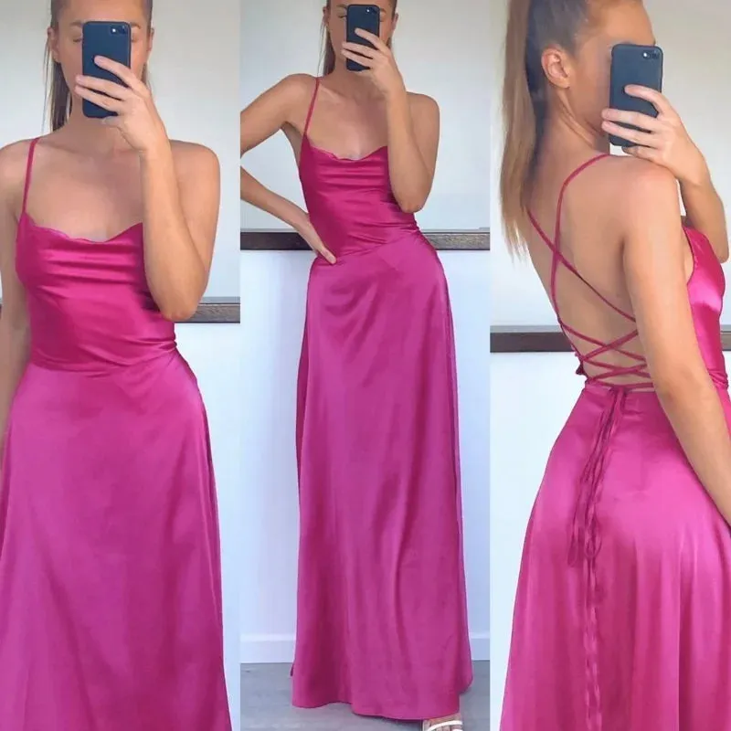 Women Sexy Corset Party Dress Elegant Strap V Neck High Waist Bandage Backless Sleeveless Slit Evening Cocktail Maxi Dress
